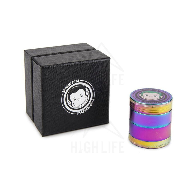 Green Monkey Rainbow Grinder - 40Mm