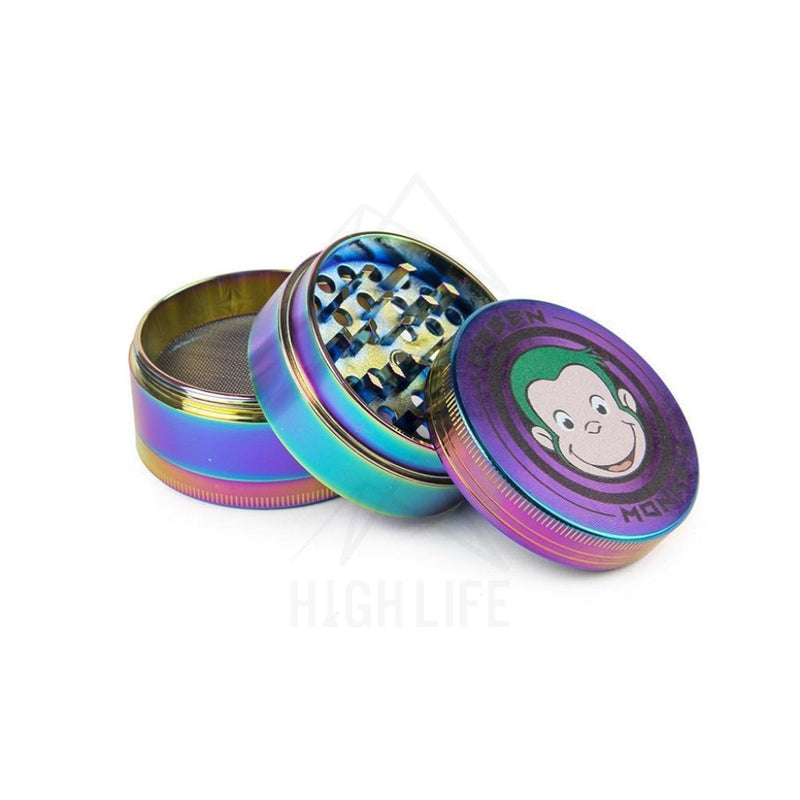 Green Monkey Rainbow Grinder - 55Mm