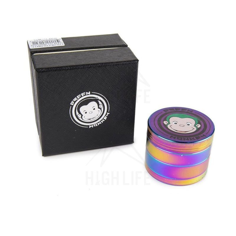 Green Monkey Rainbow Grinder - 55Mm