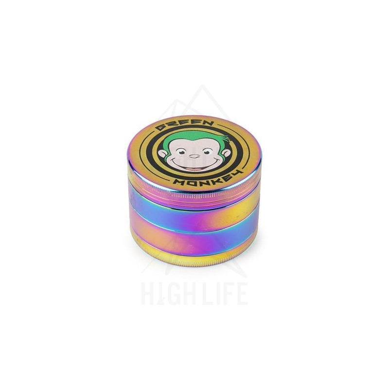 Green Monkey Rainbow Grinder - 63Mm