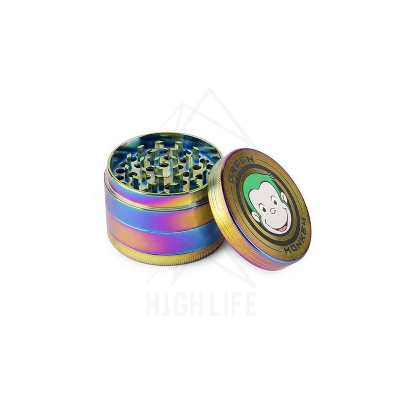 Green Monkey Rainbow Grinder - 63Mm