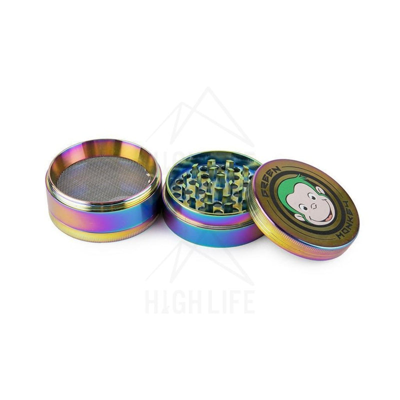 Green Monkey Rainbow Grinder - 63Mm