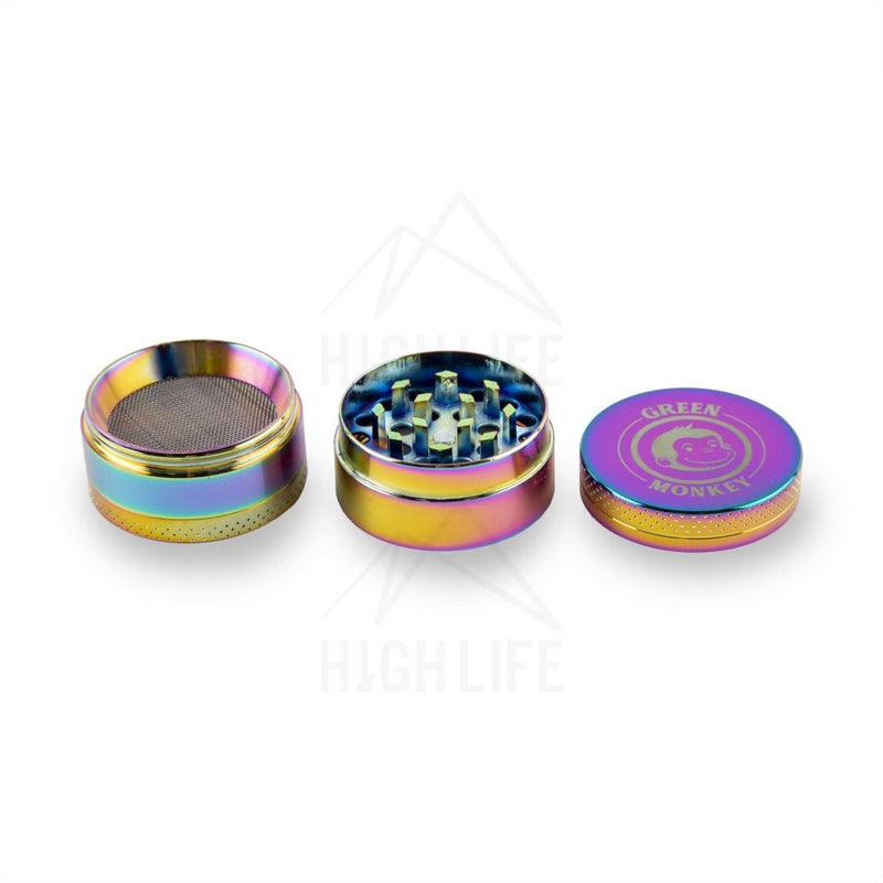 Green Monkey Rainbow Grinder & Tray Kit