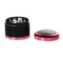 4pc Chromium Crusher Grinder Pink - 2 1/2"