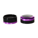 4pc Chromium Crusher Grinder Purple - 2 1/2"