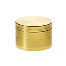 4pc Chromium Crusher Precision Grinder Gold - 2 1/2"