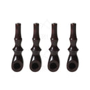 Gripped Wood Pipe - 4 Units Hand Pipes