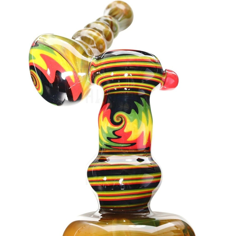 Heady LGB Rasta Laydown Bubbler