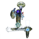 Heady SG Devil Dicro Worked Inline Bubbler