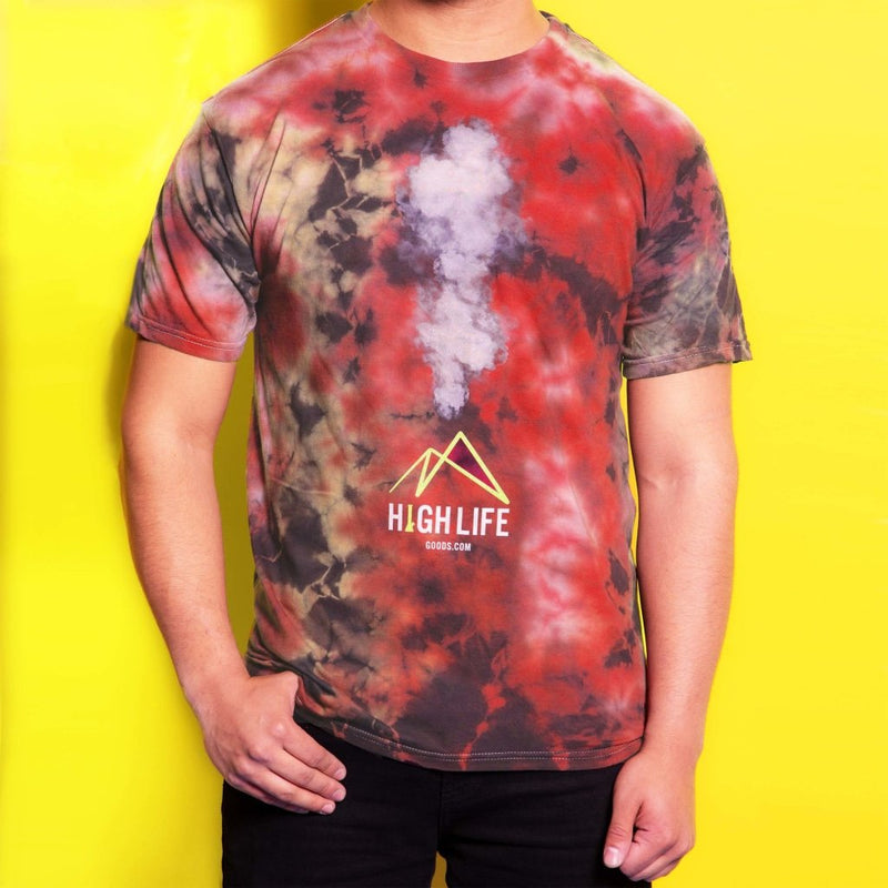 High Life Goods Volcano T-Shirt Small