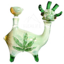 Marijuana Green Goat Water Pipe Hand Pipes