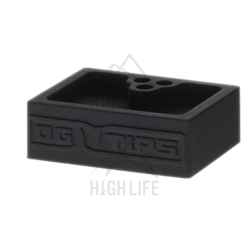 Og Tips Silicone Ashtray - Black Accessories