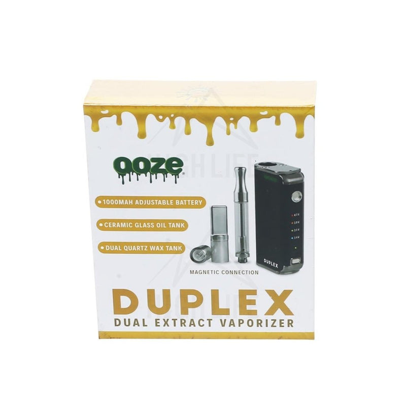Ooze Duplex Dual Extract - Black Vaporizers
