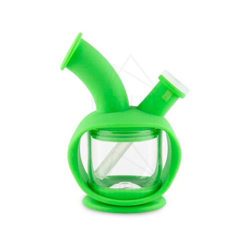 Ooze Kettle Silicone Bubbler Green