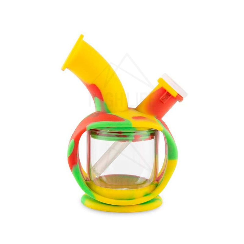 Ooze Kettle Silicone Bubbler Rasta