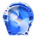 Ooze Silicone Banger Ashtray - Blue & White 