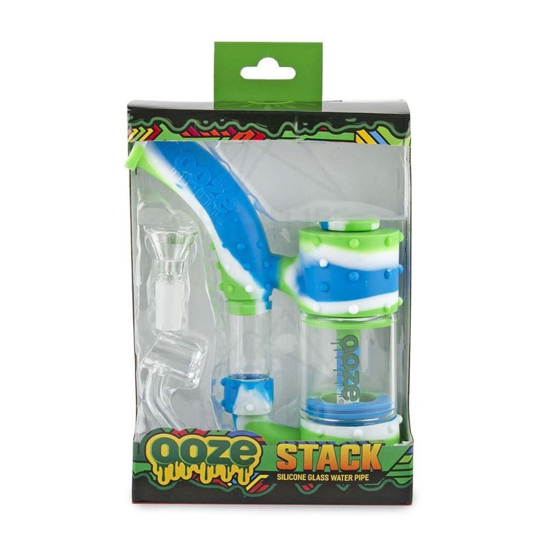 Ooze Stack Pipe Silicone Bubbler