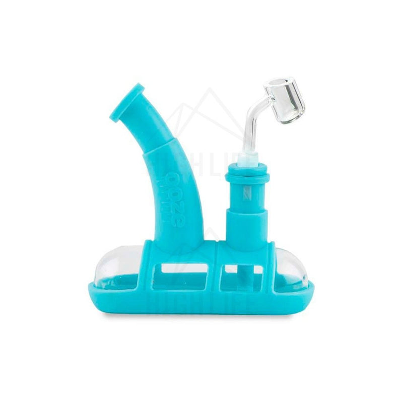 Ooze Steamboat Silicone Bubbler Teal