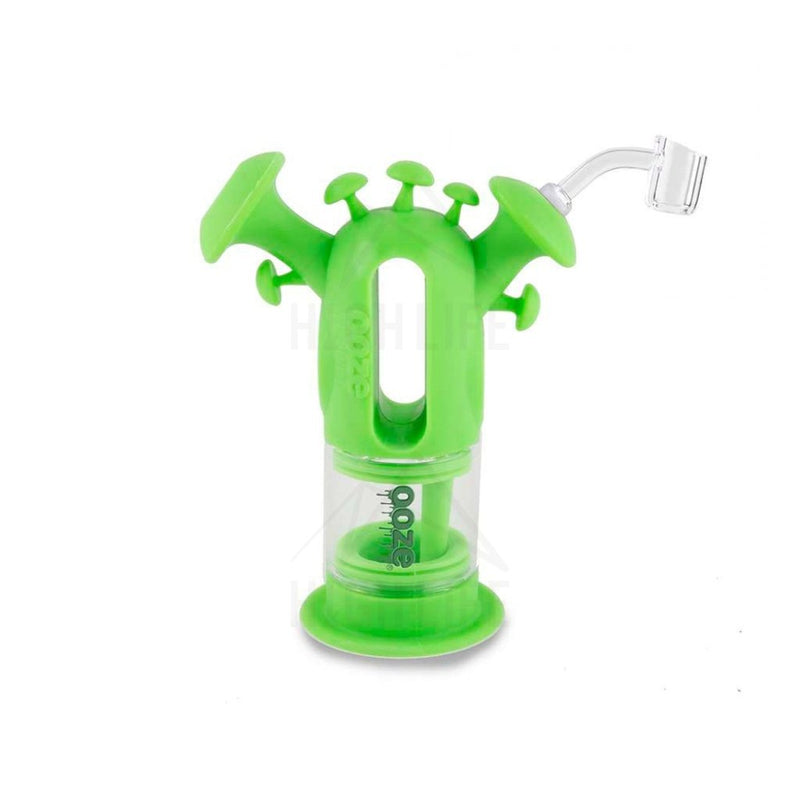 Ooze Trip Pipe Silicone Bubbler Green