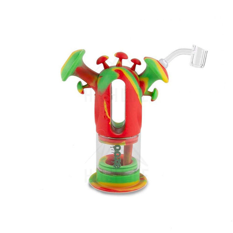 Ooze Trip Pipe Silicone Bubbler Rasta