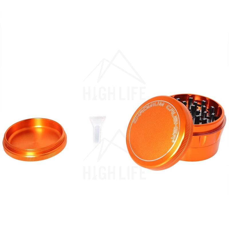 Orange 4Pc Chromium Crusher 2.5 Grinder Accessories