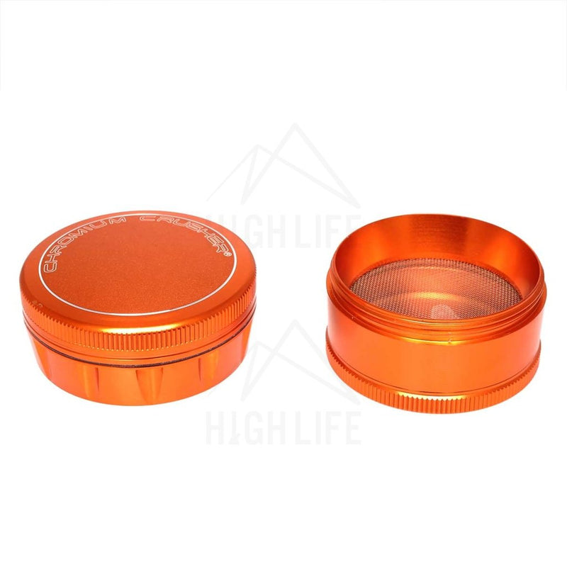 Orange 4Pc Chromium Crusher 2.5 Grinder Accessories