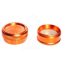 Orange 4Pc Premium Chromium Crusher 2.75 Grinder Accessories