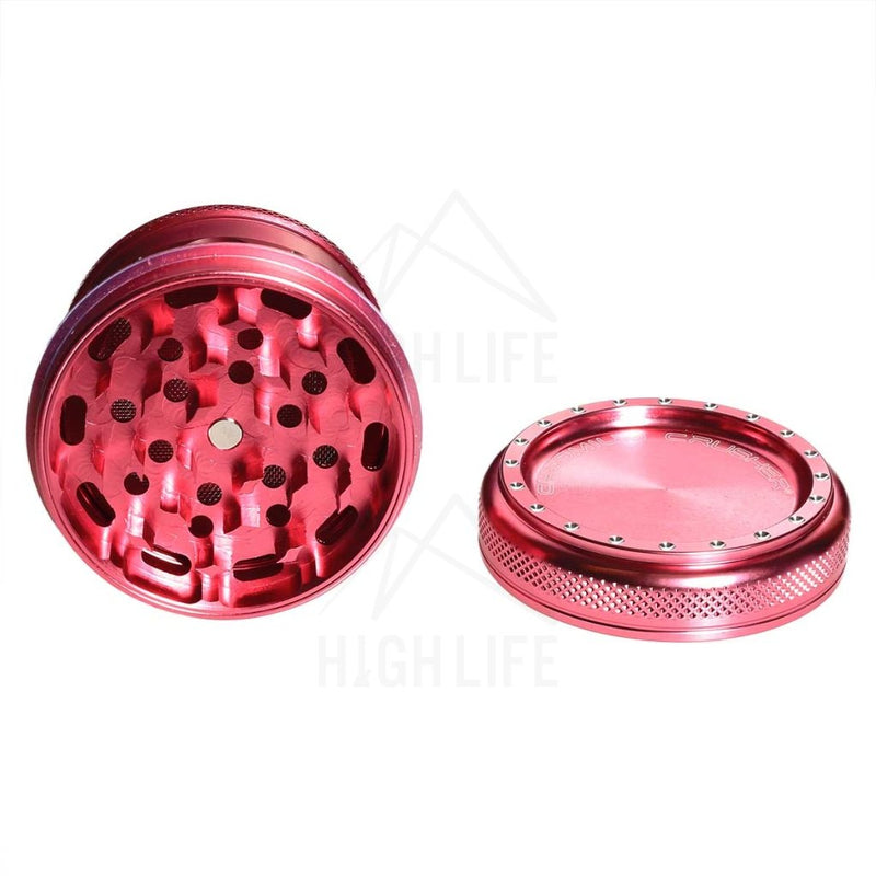 Pink 4Pc Premium Chromium Crusher 2.75 Grinder Accessories