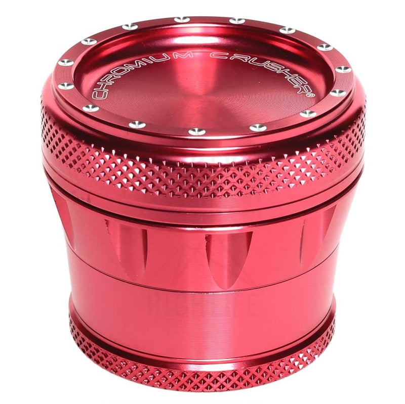 Pink 4pc Premium Chromium Crusher Bling Top 2" Grinder 