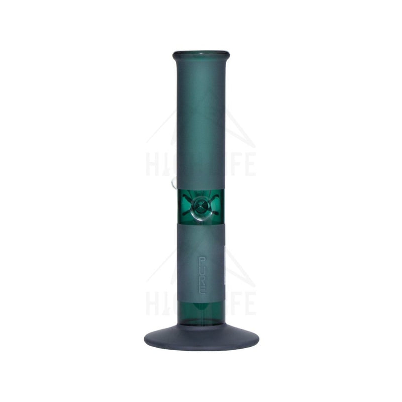 Pure Glass 12 Straight Bong - 50Mm Lake Green Frost Bongs & Waterpipes