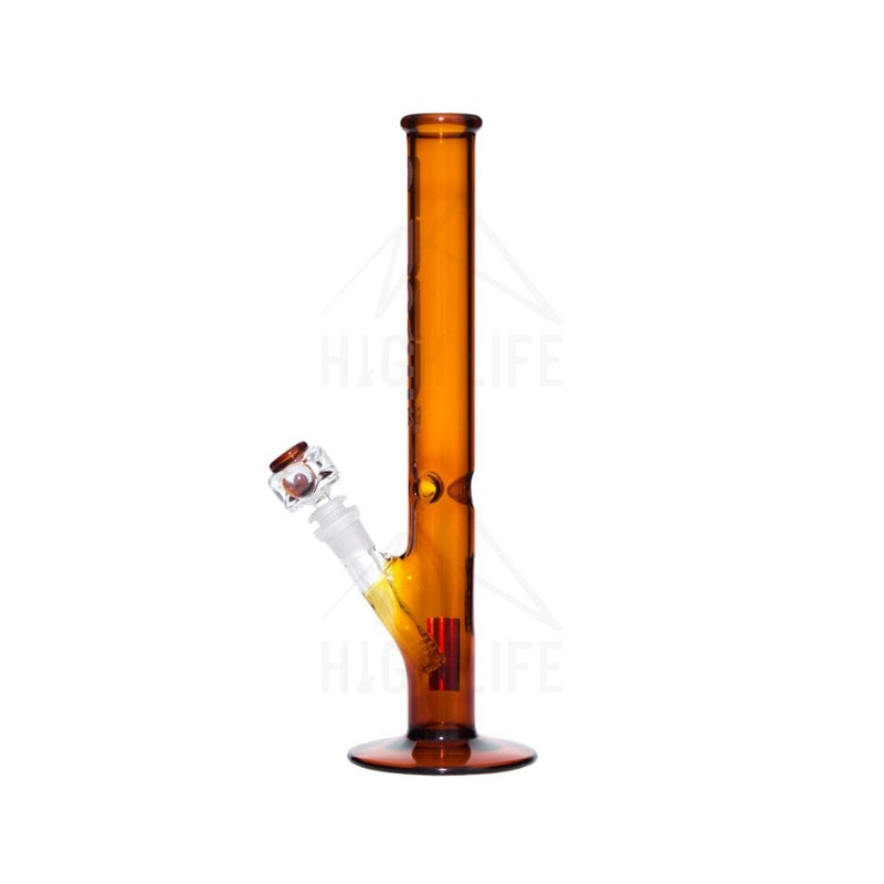 Pure Glass 14 Straight Bong - 38Mm Amber Bongs & Waterpipes