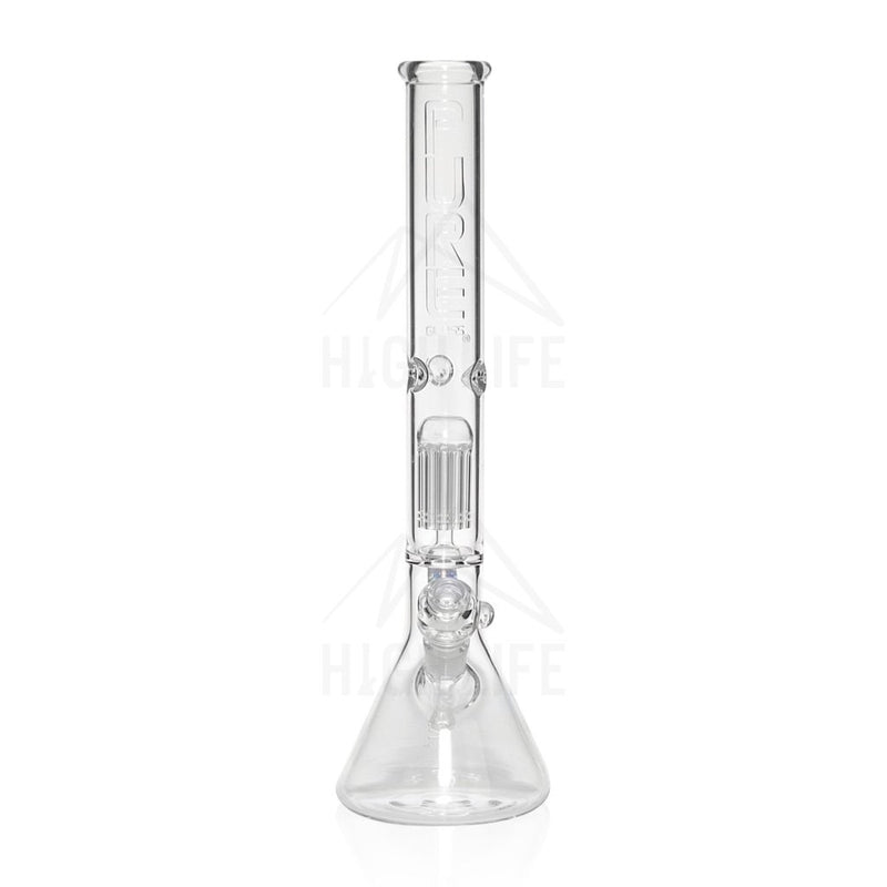 Pure Glass 18 50Mmx5Mm 10 Arm Single Tree Perc 3D Etch Beaker Bong Clear Bongs & Waterpipes