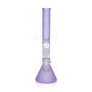 Pure Glass 18 50Mmx5Mm 10 Arm Single Tree Perc 3D Etch Beaker Bong Purple Bongs & Waterpipes