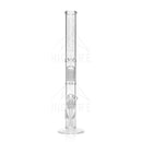 Pure Glass 18 50Mmx5Mm 10 Arm Single Tree Perc 3D Etch Straight Bong Clear Bongs & Waterpipes