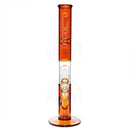 Pure Glass 18 50Mmx5Mm Single Tree10Arm Straight Amber Bongs & Waterpipes