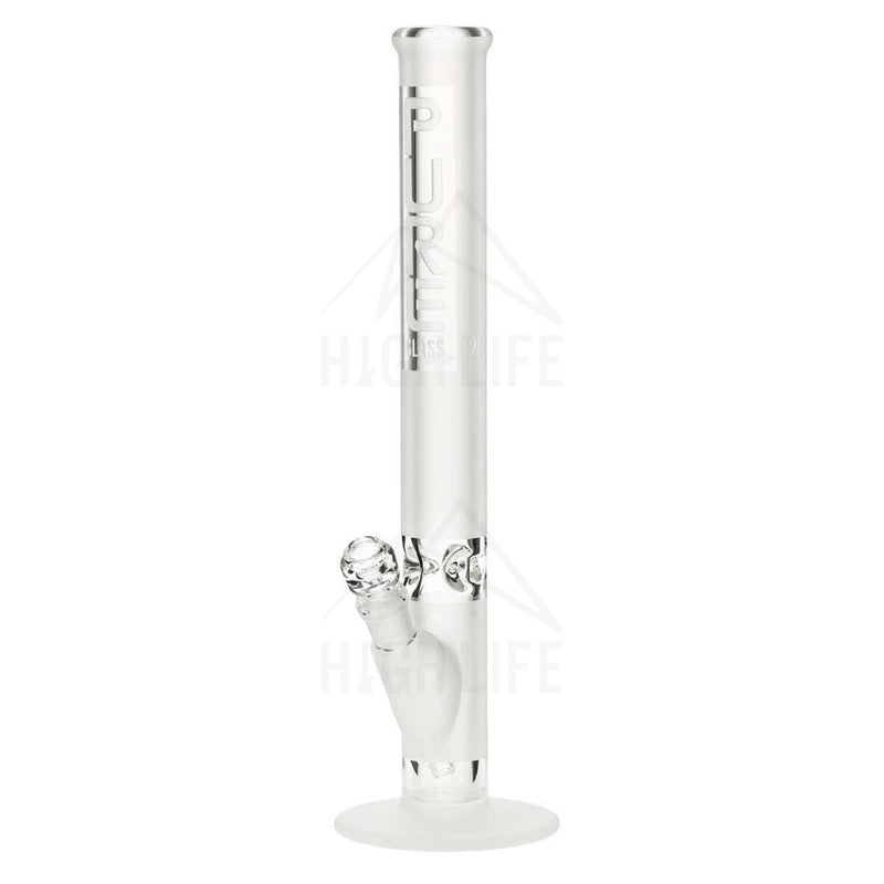 Pure Glass 18 50Mmx9Mm 3D Etch Straight Bong Frost Bongs & Waterpipes