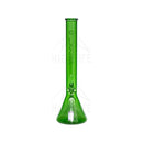 Pure Glass 18 Beaker Bong - 50Mm Green Bongs & Waterpipes