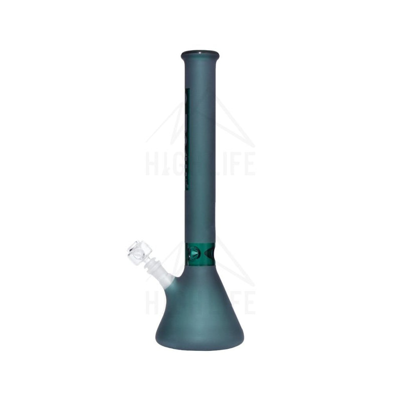 Pure Glass 18 Beaker Bong - 50Mm Lake Green Frost Bongs & Waterpipes