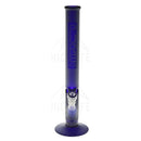 Pure Glass 18 Straight Bong - 50Mm Blue Frost Bongs & Waterpipes