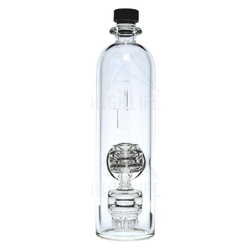 Pure Glass 9 Clear Bottle Mini Jellyfish Perc Bongs & Waterpipes