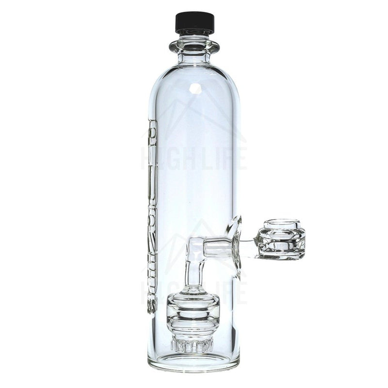 Pure Glass 9 Clear Bottle Mini Jellyfish Perc Bongs & Waterpipes