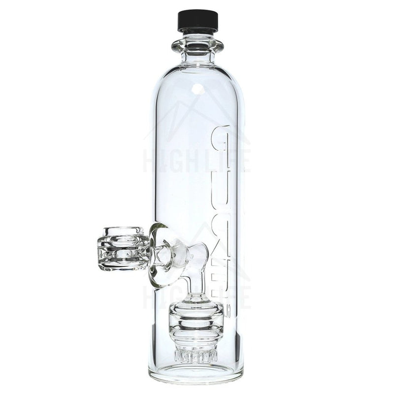 Pure Glass 9 Clear Bottle Mini Jellyfish Perc Bongs & Waterpipes