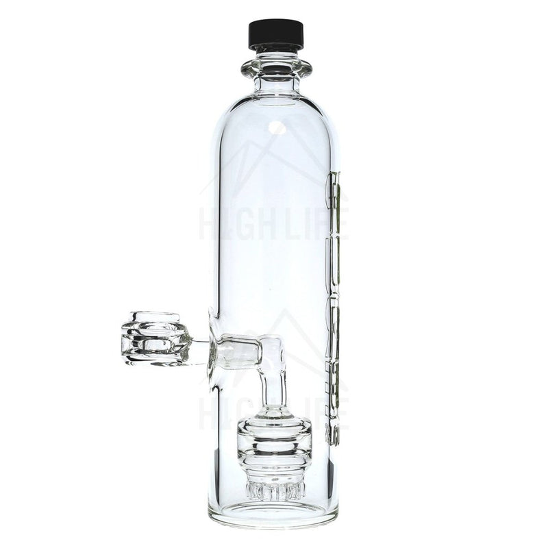 Pure Glass 9 Clear Bottle Mini Jellyfish Perc Bongs & Waterpipes