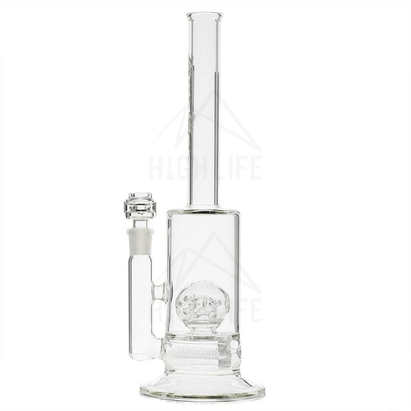 Pure Glass Solaris Inline Bubbler - 15 75Mm Inlineupgrid (Ball In A Ball) Bubblers & Dab Rigs