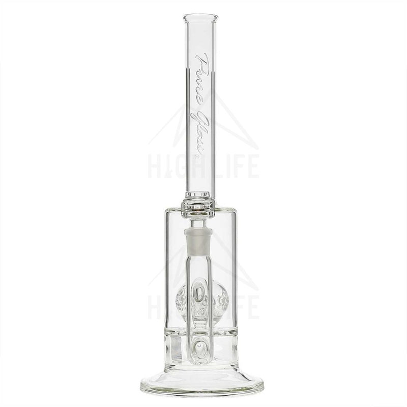 Pure Glass Solaris Inline Bubbler - 15 75Mm Inlineupgrid (Ball In A Ball) Bubblers & Dab Rigs