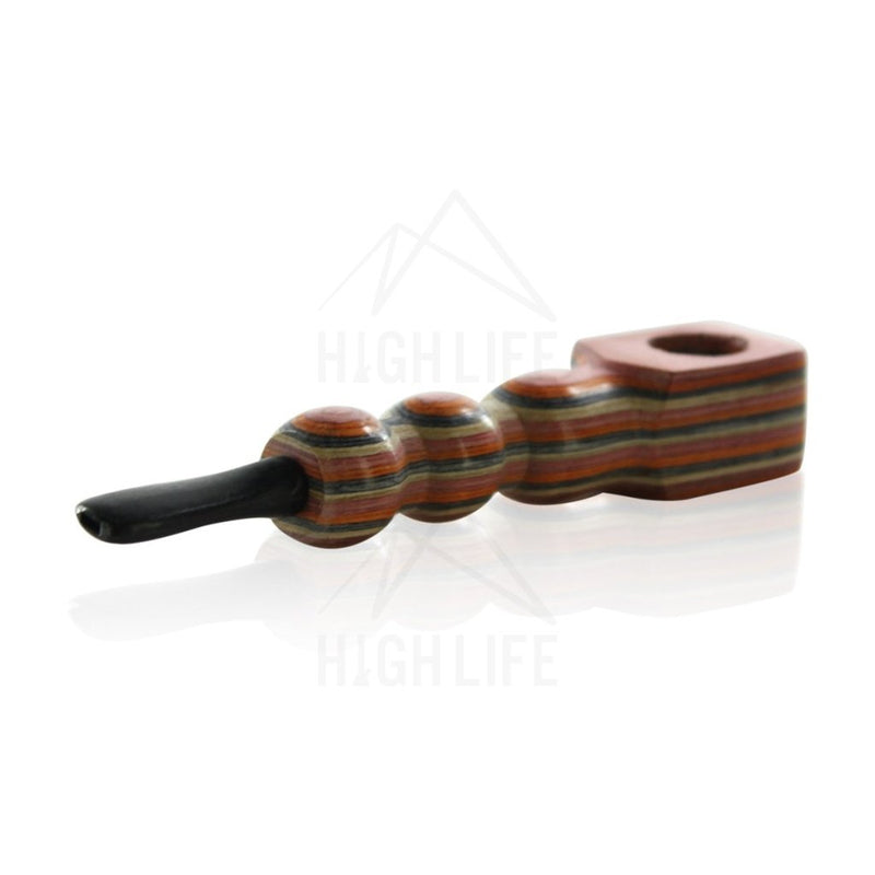 Rasta Wood Pipe - Style 2 Hand Pipes