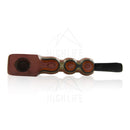 Rasta Wood Pipe - Style 2 Hand Pipes