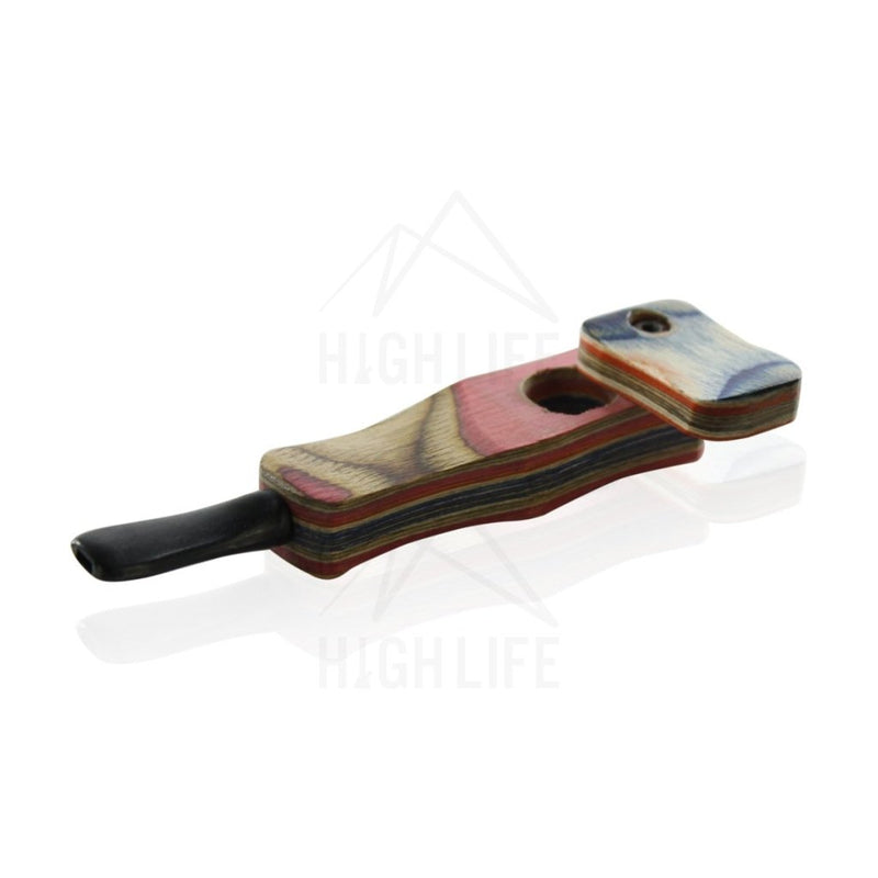 Rasta Wood Pipe - Style 4 Hand Pipes