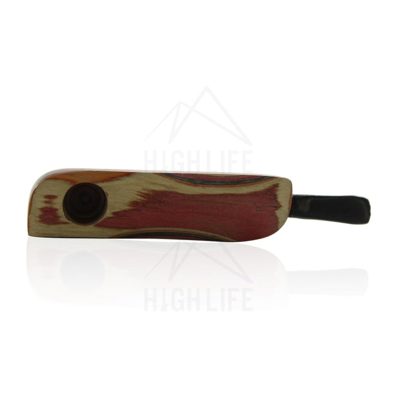 Rasta Wood Pipe - Style 5 Hand Pipes