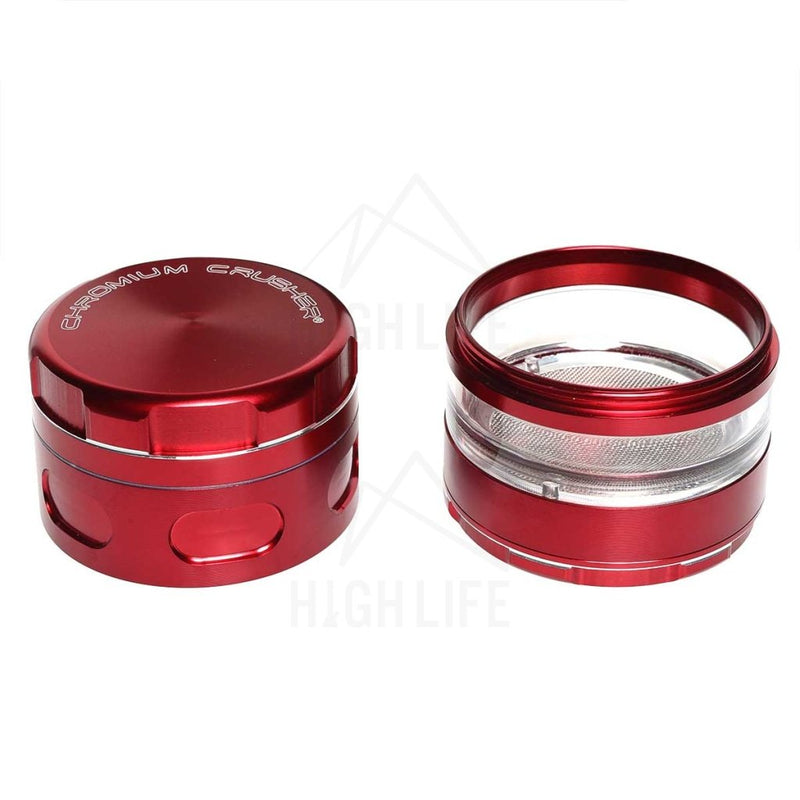 Red Chromium Crusher Multi Blade 2.5 Grinder Accessories